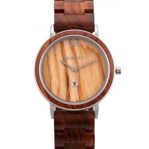 Holzspecht Armbanduhr aus Holz Feuerkogel