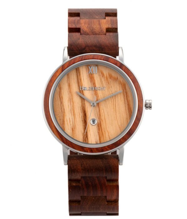 Holzspecht wristwatch out of wood Feuerkogel