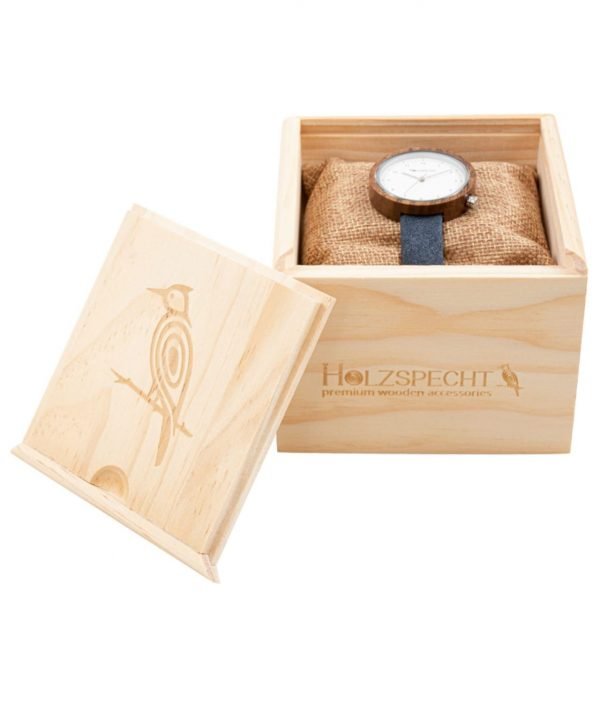 Wooden Watch Frühlingsstern Walnut