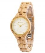 Holzspecht Wooden Watch Waldgoldstern Olive