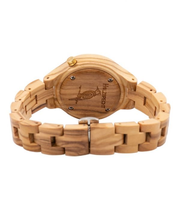 Wooden Watch Waldgoldstern Olive