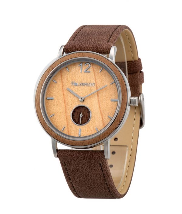 Holzspecht Wristwatch Karwendel - Wood and Vegan Leather