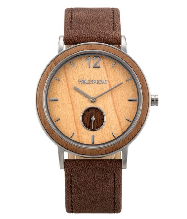 Holzspecht Wristwatch Karwendel - Wood and Vegan Leather