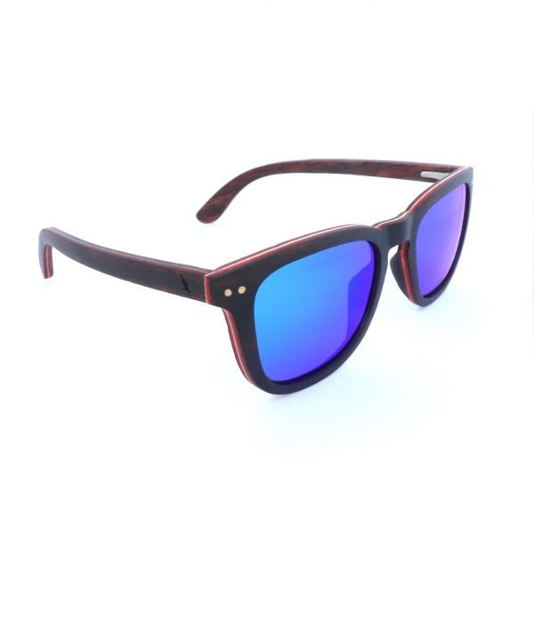 Wooden Sunglasses Mountain Sight Ebony