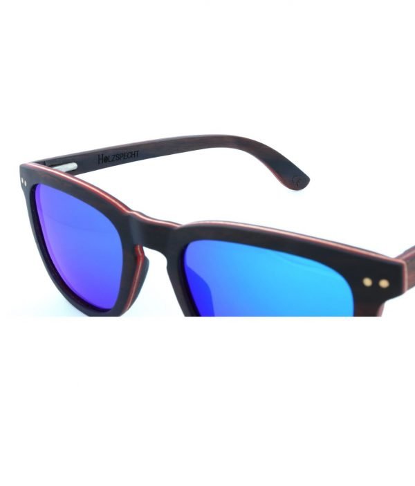 Wooden Sunglasses Mountain Sight Ebony