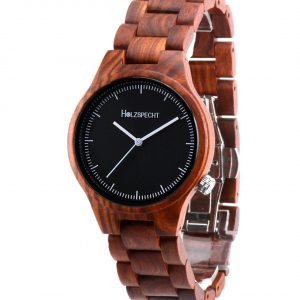 Holzspecht wood watch Dachstein Red Sandalwood