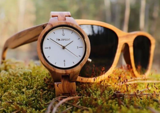 Holzspecht Wood Watch and Wood Sunglasses Olive