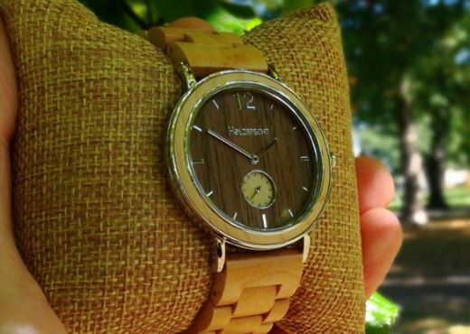 Wooden Wristwatch Karwendel