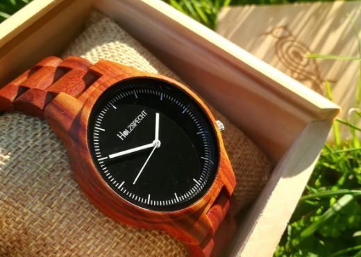 Wood Watch Dachstein Red Sandalwood