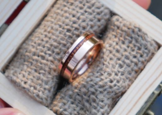 Ring with Wood