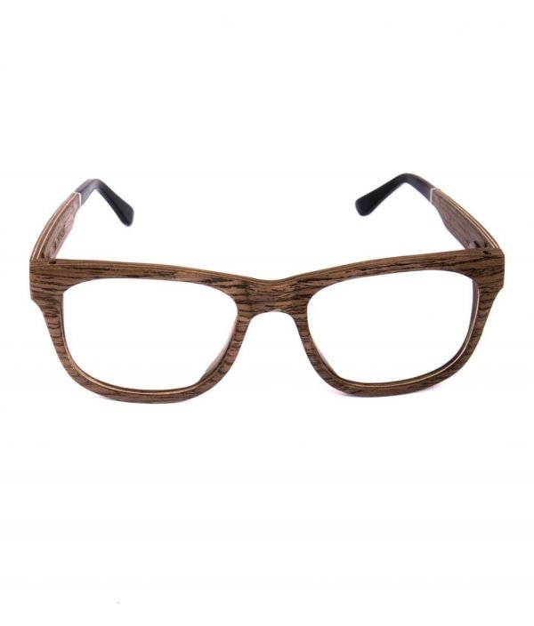 Optische Brille aus Holz Augenblick Walnuss