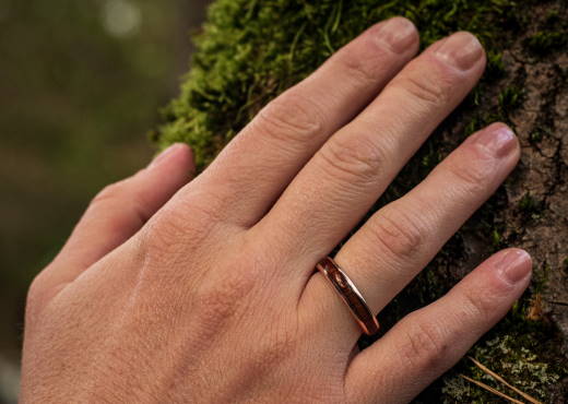 Ring with Wood