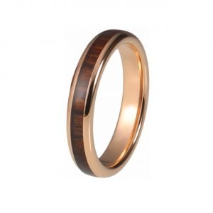 Holzspecht Ring with Wood Rose color