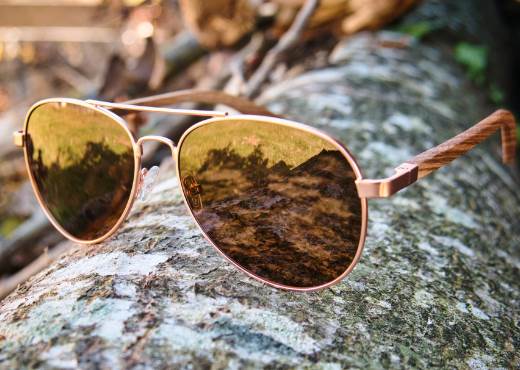 Sonnenbrille aus Holz von Holzspecht