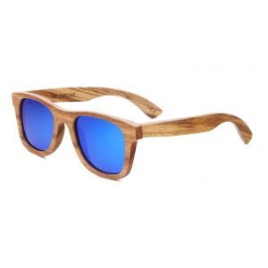 Sunglasses out of Wood Weitblick Zebra Wood